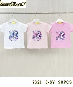 Bluzki DZIECIĘCA ,size 3-8 lat ,paczka 15szt,mix kolor