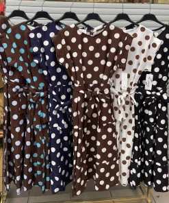 Sukienki damskie wloskie, Size uni ,paczka 6szt mix kolor
