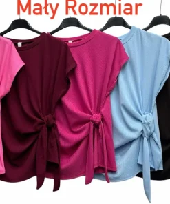 Bluzki damskie wloskie, Size uni ,paczka 6szt mix kolor