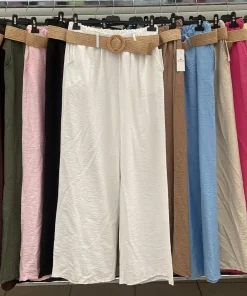 Spodnie damskie WŁOSKA ,Size uni ,paczka 6szt mix kolor