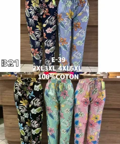 Spodnie damskie,size 2/3-4/5xl,paczka 12szt,mix kolor