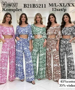 Komplety damskie,size m/l-xl/2xl,paczka 12szt,mix kolor