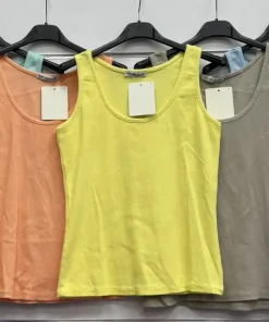 Bluzki damskie wloskie, Size uni ,paczka 6szt mix kolor