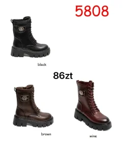 Buty Botki DAMSKIE (36-41, 12par) 1 kolor