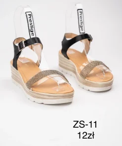 Sandaly DAMSKIE (36-41, 12par) 1kolor