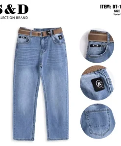 Spodnie JEANSY DZIECIĘCA ,size 4-12 lat,paczka 10szt,1kolor