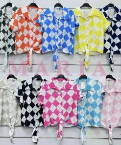 Bluzki Damskie ,size uni,paczka 6szt,mix kolor