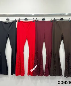 Spodnie damskie wloskie, Size uni ,paczka 6szt mix kolor