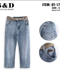 Spodnie JEANSY DZIECIĘCA ,size 4-12 lat,paczka 10szt,1kolor