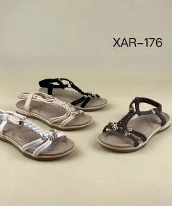 Sandaly DAMSKIE (36-41, 12par) 1 kolor
