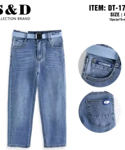 Spodnie JEANSY DZIECIĘCA ,size 4-12 lat,paczka 10szt,1kolor