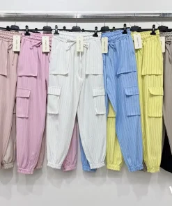 Spodnie damskie wloskie, Size uni ,paczka 6szt mix kolor