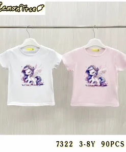 Bluzki DZIECIĘCA ,size 3-8 lat,paczka 10szt,mix kolor