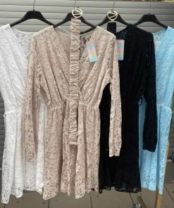 Sukienki damskie WŁOSKA ,Size uni ,paczka 6szt mix kolor