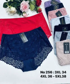 Majtki Damskie,Size 3xl-5xl, paczka 24szt, mix kolor