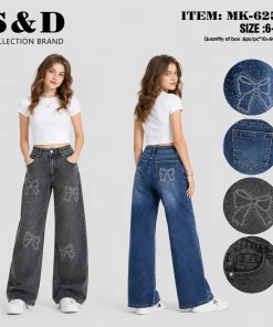 Spodnie JEANSY DZIECIĘCA ,size 6-16 lat,paczka 12szt,mix kolor