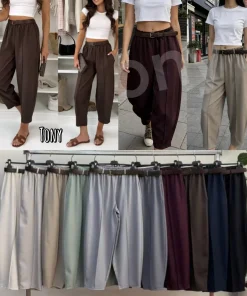 Spodnie damskie wloskie, Size uni ,paczka 6szt mix kolor