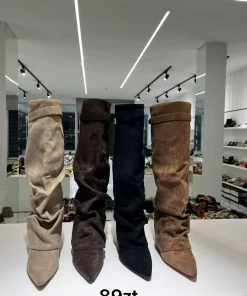 Buty Kozaki DAMSKIE (36-41, 12par) 1 kolor