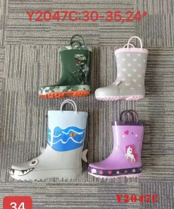 Buty Kalosze DZIECIĘCE (30-35, 24par) mix kolor