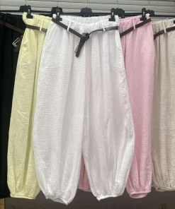 Spodnie damskie WŁOSKA ,Size uni ,paczka 6szt mix kolor