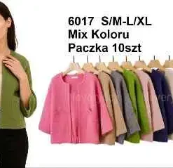 Swetry damskie ,size s/m-l/xl,paczka 10szt ,mix kolor
