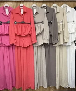 Komplety damskie wloskie, Size uni ,paczka 6szt mix kolor
