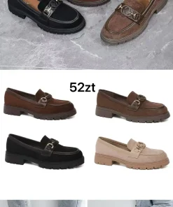 Buty Mokasyny DAMSKIE(36-41, 12par) 1 kolor