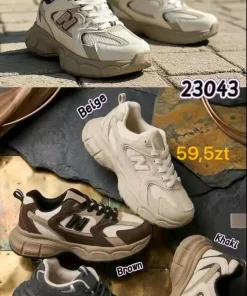 Buty Sportowe Damskie (36-41, 12par) 1kolor