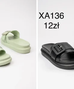 Klapki DAMSKIE (36-41, 12par) 1kolor