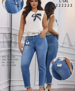 Jeansy Damskie ,size l-5xl,paczka 12szt,1kolor