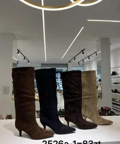 Buty Botki na Obcasie DAMSKIE (36-41, 12par) 1 kolor
