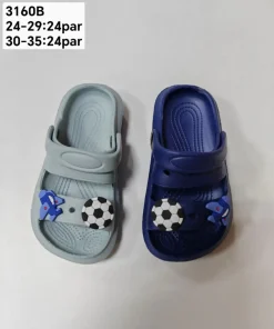 Klapki DZIECIĘCE (24-29, 24par) mix kolor
