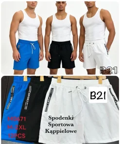 Spodenki MĘSKA ,size m-2xl,paczka 12szt,mix kolor