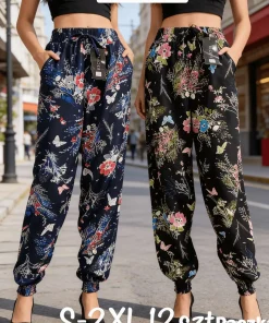 Spodnie damskie,size s-2xl,paczka 12szt,mix kolor