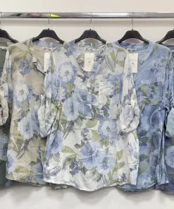 Bluzki damskie WŁOSKA, Size uni ,paczka 6szt mix kolor