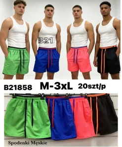 Spodenki MĘSKA ,size m-3xl,paczka 20szt,mix kolor