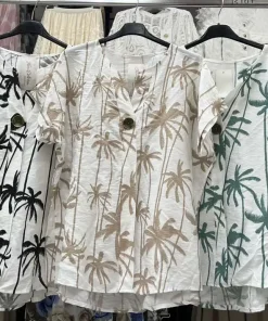 Bluzki damskie wloskie, Size uni ,paczka 6szt mix kolor