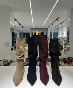 Buty Kozaki DAMSKIE (36-41, 12par) 1 kolor
