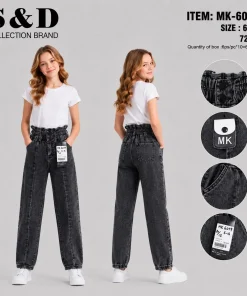 Spodnie JEANSY DZIECIĘCA ,size 6-16 lat,paczka 12szt, 1 kolor
