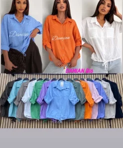 Koszule damskie,size uni,paczka 6szt ,mix kolor