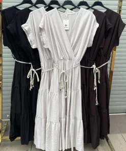 Sukienki damskie wloskie, Size uni ,paczka 6szt mix kolor