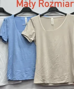 Bluzki damskie wloskie, Size uni ,paczka 6szt mix kolor