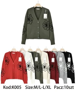 Swetry damskie ,size m/l-l/xl,paczka 10szt ,mix kolor