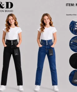 Spodnie JEANSY DZIECIĘCA ,size 6-16 lat,paczka 12szt,mix kolor