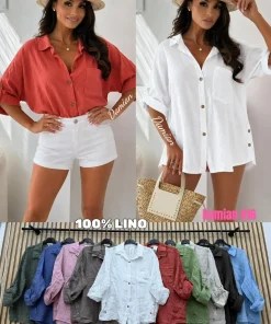 Bluzki damskie wloskie, Size uni ,paczka 6szt mix kolor