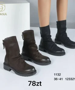 Buty Botki Damskie (36-41, 12par) 1 kolor