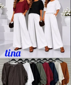Bluzki Damskie ,size uni,paczka 6szt,mix kolor