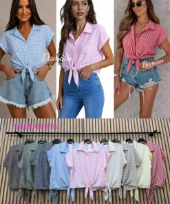 Bluzki damskie wloskie, Size uni ,paczka 6szt mix kolor