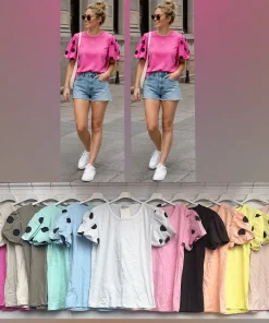 Bluzki damskieTURECKA, Size uni ,paczka 6szt mix kolor