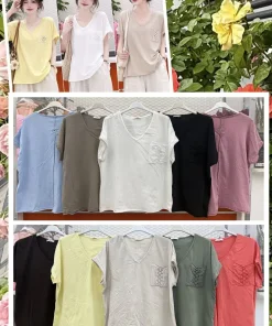 Bluzki damskie,sizeuni,paczka 6szt ,mix kolor